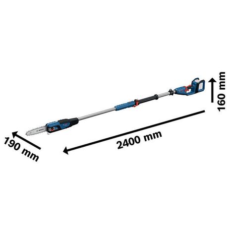 Aku teleskopická vyvětvovací pila Bosch GKE 18V-25 TP 06008D6000 - 2