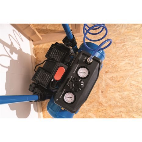 Elektrický bezolejový dvouválcový kompresor Scheppach HC 20 Si Twin - 5