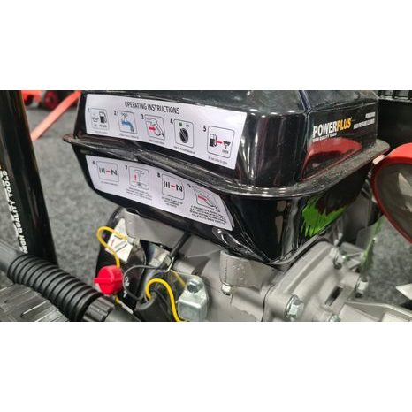Poškozeno - Benzínová vysokotlaká myčka Powerplus POWXG9100 - 2