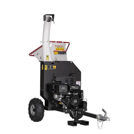 Benzínový talířový drtič větví/listí Lumag RAMBO HC 15L - 2