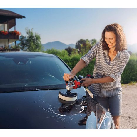 Aku rotační leštička Einhell CE-CP 18/180 Li E-Solo 2093320 - 5