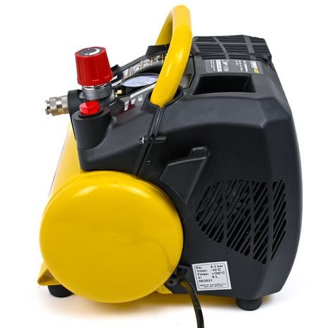 Elektrický bezolejový kompresor 6 l Powerplus POWX1721 - 3