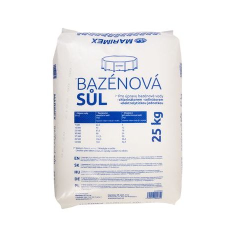 Sůl bazénová Marimex 25 kg - 11306001