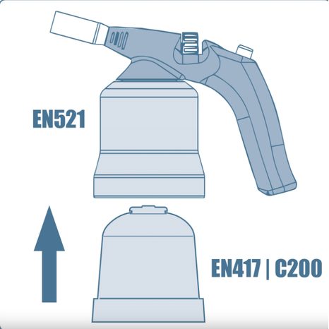Hořák s piezo zapalováním EXTOL PREMIUM 8848105 - 5