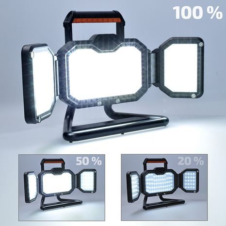 LED reflektor nabíjecí SOLIGHT 3000lm WM-30W-RE - 7