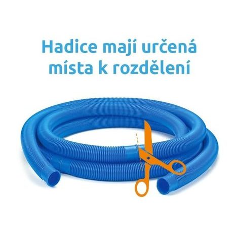 Hadice bazénová Marimex 1 m modrá 11001043 - 4