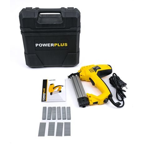 Elektrická sponkovačka/hřebíkovačka Powerplus 50W POWX13800 - 10