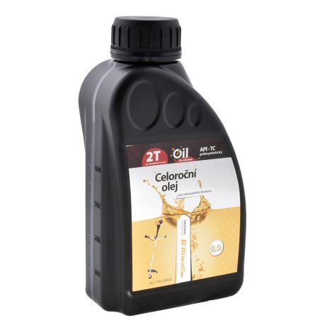 Motorový olej Riwall 2T 0,5 l