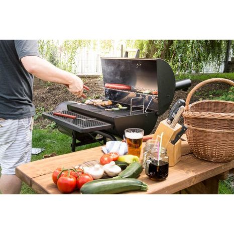 Zahradní gril s udírnou BBQ big G21 - 10