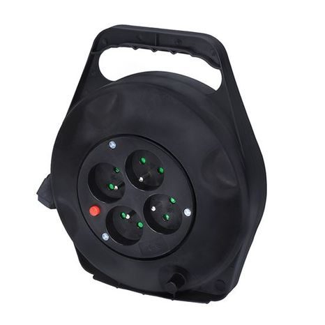 Prodlužovací kabel SOLIGHT buben 10 m, 3x1,5mm² 4x zásuvka PB21 - 3