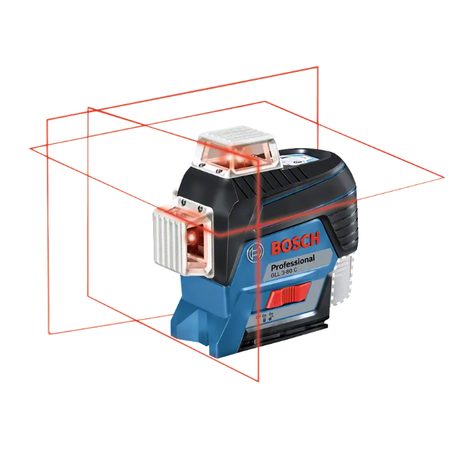 Čárový laserový měřič Bosch GLL3-80C 0601063R03 - 2