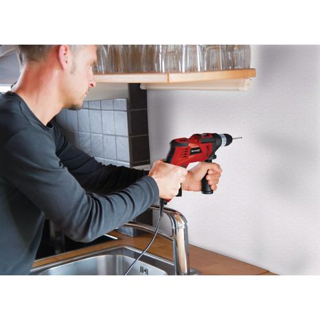 Elektrická příklepová vrtačka Einhell TC-ID 1000 E Kit 4259844 - 4