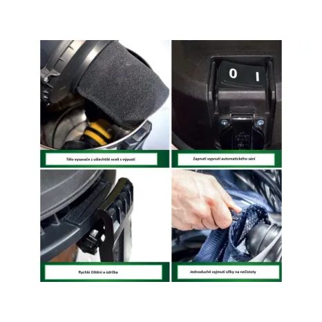 Jezírkový vysavač Heissner F638P-00 - 9