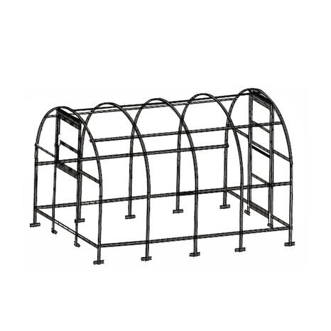 Zahradní skleník Frux BALI 3x6m / 4mm - 5