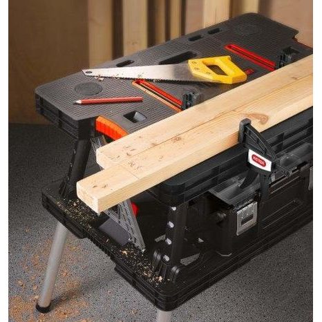 Poškozeno - Skládací pracovní stůl Keter 237005 - 20