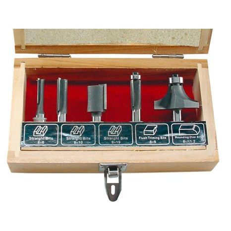 Tvarové frézy do dřeva EXTOL CRAFT 5 ks 44025 - 3