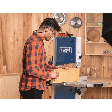 Elektrická pásová pila s podstavcem Scheppach HBS 400 - 6