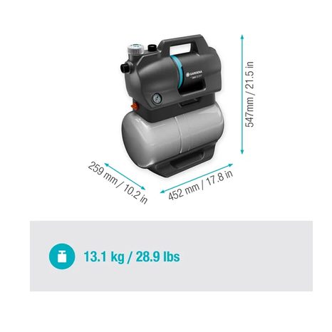 Automatická domácí vodárna Gardena 3800 Silent 9064-20 - 3