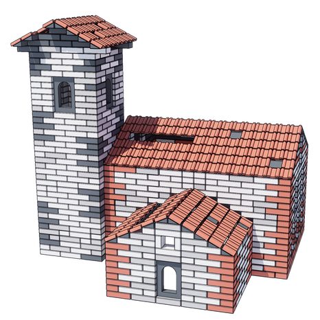 Set komponentů pro stavby Classic World - 7