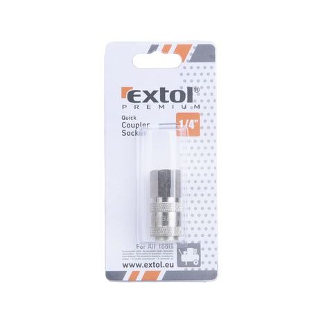 EXTOL PREMIUM 8865114 - rychlospojka vzduchová zásuvka s vnitřním závitem, G-1/4" - 2