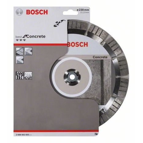 Diamantový segmentový kotouč Bosch Best for Concrete 230 mm 2608602655 - 2