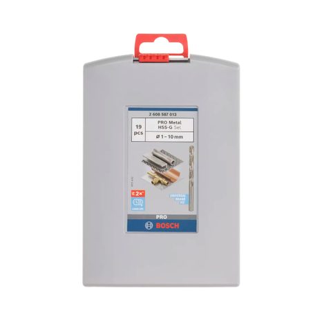 Sada vrtáků do kovu Bosch PRO HSS-G 19 ks 2608587013 - 4
