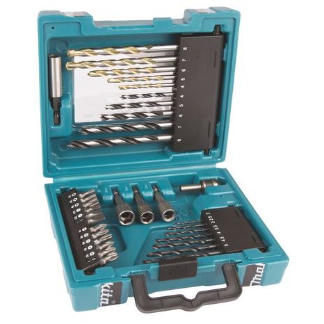 Sada bitů a vrtáků Makita 34ks D-36980 - 2