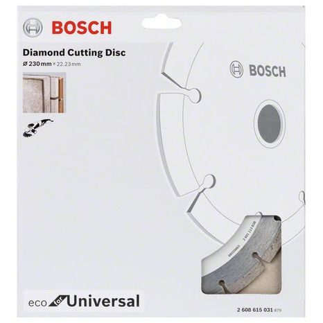 Diamantový kotouč segmentový Bosch Eco for Universal 230 mm 2608615031 - 2