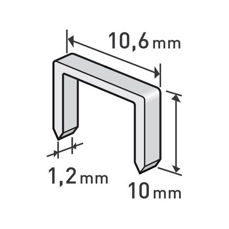 Spony EXTOL PREMIUM 10mm 8852203