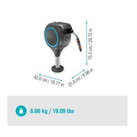 Terasový box na hadici Gardena RollUp M 18615-20 - 4