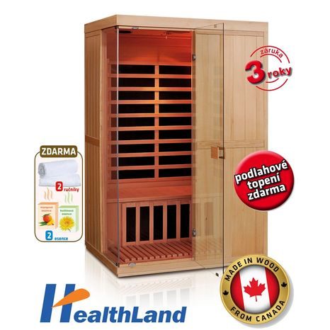 Infrasauna HEALTHLAND DeLuxe 2200 Carbon BT - 3