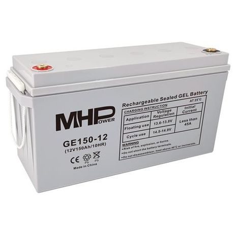 Baterie gelová MHPower GE150-12 GEL