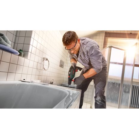 Elektrická příklepová vrtačka Bosch Universal Impact 800 0603131120 - 4