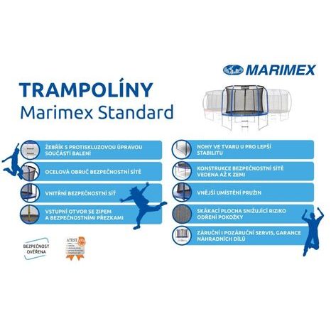 Trampolína Marimex Standard 305 cm 2021 19000081 - 8