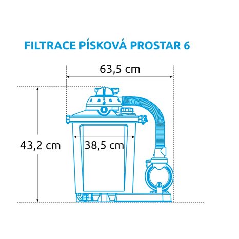 Piesková filtrácia Marimex ProStar 6 10600015 - 2