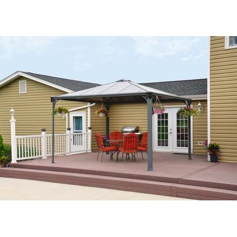 Zahradní hliníkový altán Palram Palermo 3600 - 10