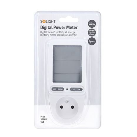 Digitální měřič spotřeby elektrické energie SOLIGHT DT27 - 4