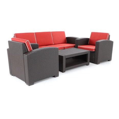 Záhradná zostava Portoriko red DeLuxe VeGA - 3