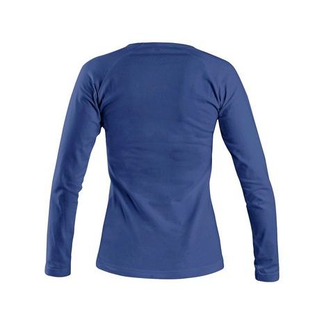Dámské tričko s dlouhým rukávem CXS MARY, modré - 2