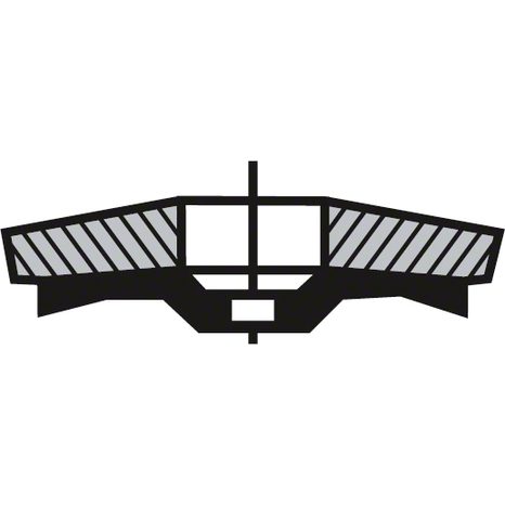 Brusný lamelový kotouč Bosch PRO X571 180 mm G80 2608606739 - 2