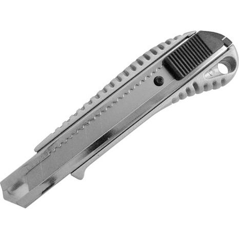 EXTOL CRAFT 80049 - nôž ulamovací celokovový s výstuhou, 18mm, Auto-lock