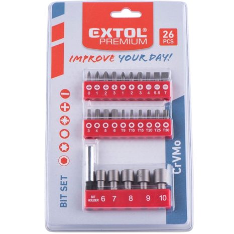 Sada bitů EXTOL PREMIUM 8819620 - 2