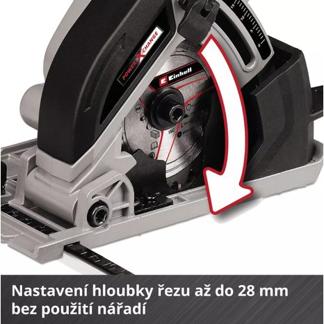 Aku mini ponorná pila Einhell TE-CS 18/89 Li Solo 4331100 - 5