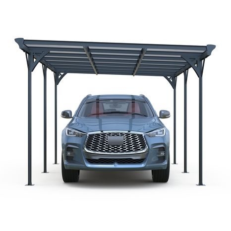 Prístrešok pre auto Riwall PRO RMCP 16 x 10 antracit 5x3m - 5