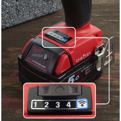 Aku rázový utahovák Milwaukee M18 ONEFHIWF12-502X 1/2" 4933459727 - 5