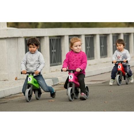 Odrážedlo FUNNY WHEELS Rider Sport zelené 2v1 TEDDIES - 7