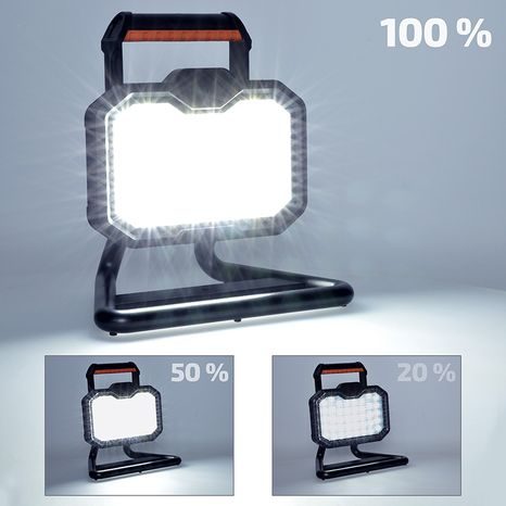 LED reflektor nabíjecí SOLIGHT 2000lm WM-20W-RE - 4
