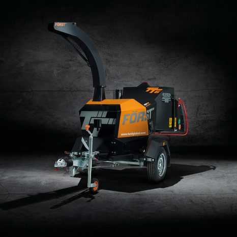 Ťahaný štiepkovač Först TT6