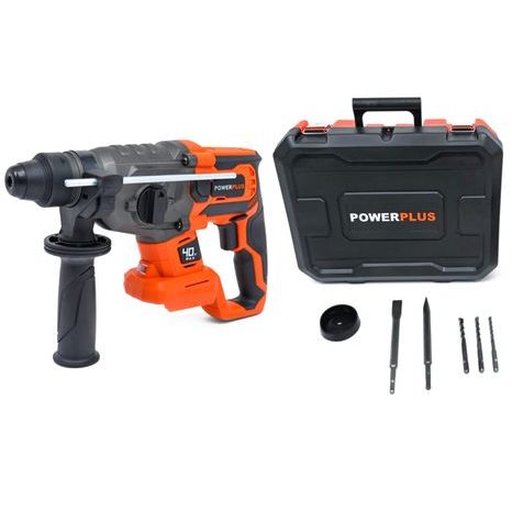 Aku kombinované kladivo bezuhlíkové Powerplus POWDP15680 (bez aku)