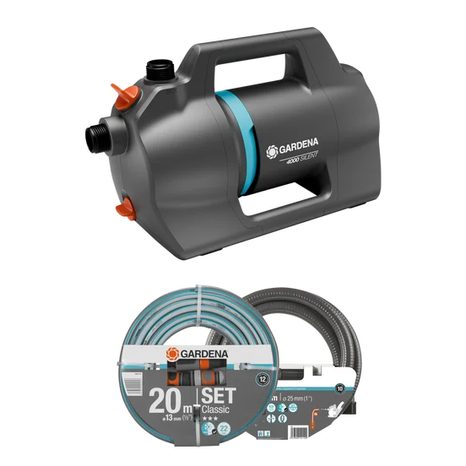 Elektrické povrchové čerpadlo Gardena 4100 Silent sada 9051-20
